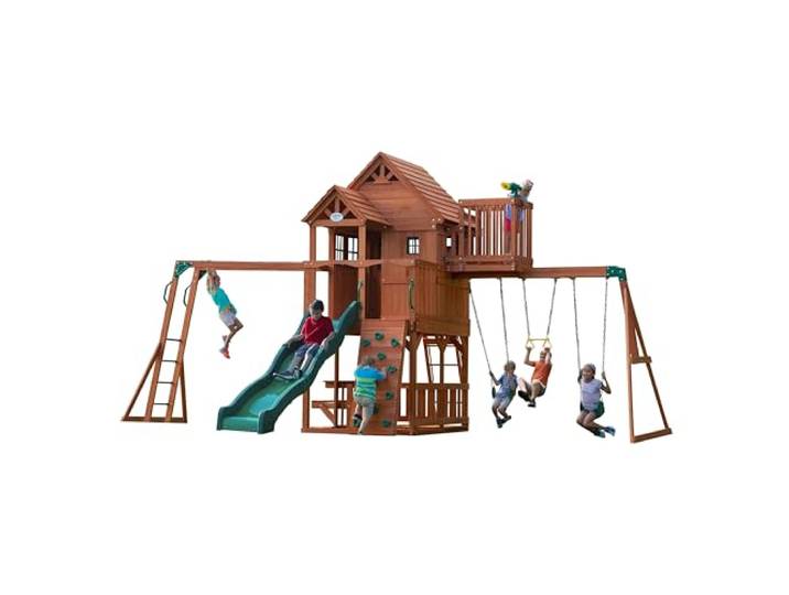 Backyard Discovery Skyfort II XXL Spielturm aus Holz