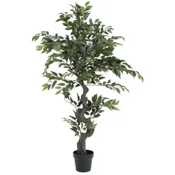 EUROPALMS Ficus Waldbaum, Kunstpflanze, 110cm