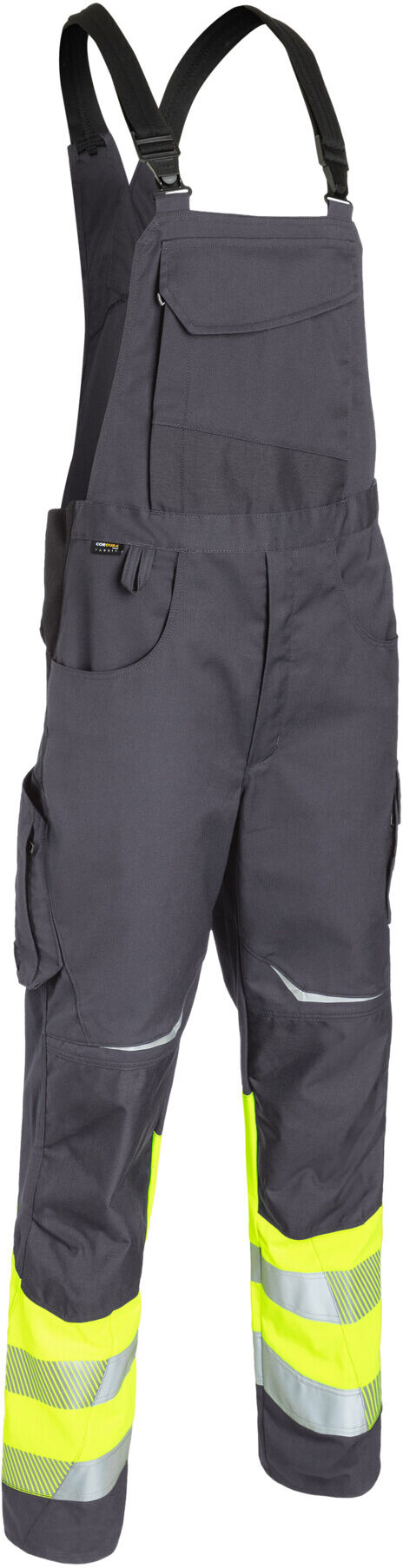 Kübler Latzhose REFLECTIQ 27K warngelb/anthrazit Klasse 1 ; Kübler Workwear (3208 8340-3497-27K)