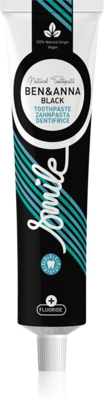 BEN&ANNA Toothpaste Black dentifrice naturel au charbon actif 75 ml