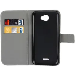 König Design Schutzhülle Handytasche (Flip Quer) für Handy Wiko Barry Motiv Blume (Wiko Barry), Smartphone Hülle, Mehrfarbig