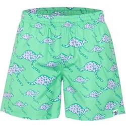 CHIEMSEE Badehose im angesagten Alloverprint, Größe S in Grün 165721