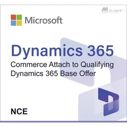 Dynamics 365 Commerce Attach to Qualifying Dynamics 365 Base Offer (NCE)