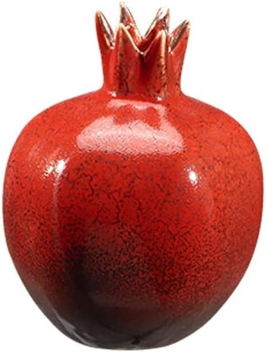 Kunst Fruit Standbeeld - Keramiek Ornament - Rood