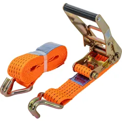 UNITRAILER 4 m/50 mm/5 t oranges Transportband mit Spanner