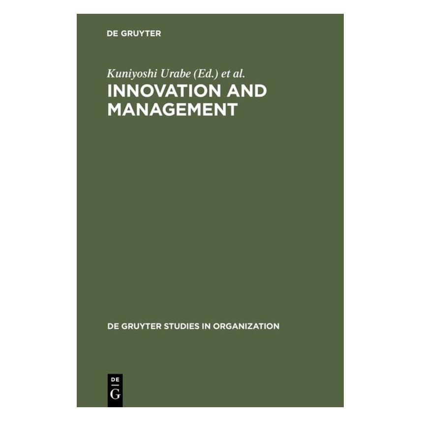 De Gruyter Innovation and Management (Englisch, 1988) (67761089)