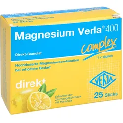 Magnesium Verla 400 Zitrone Direkt-Granulat