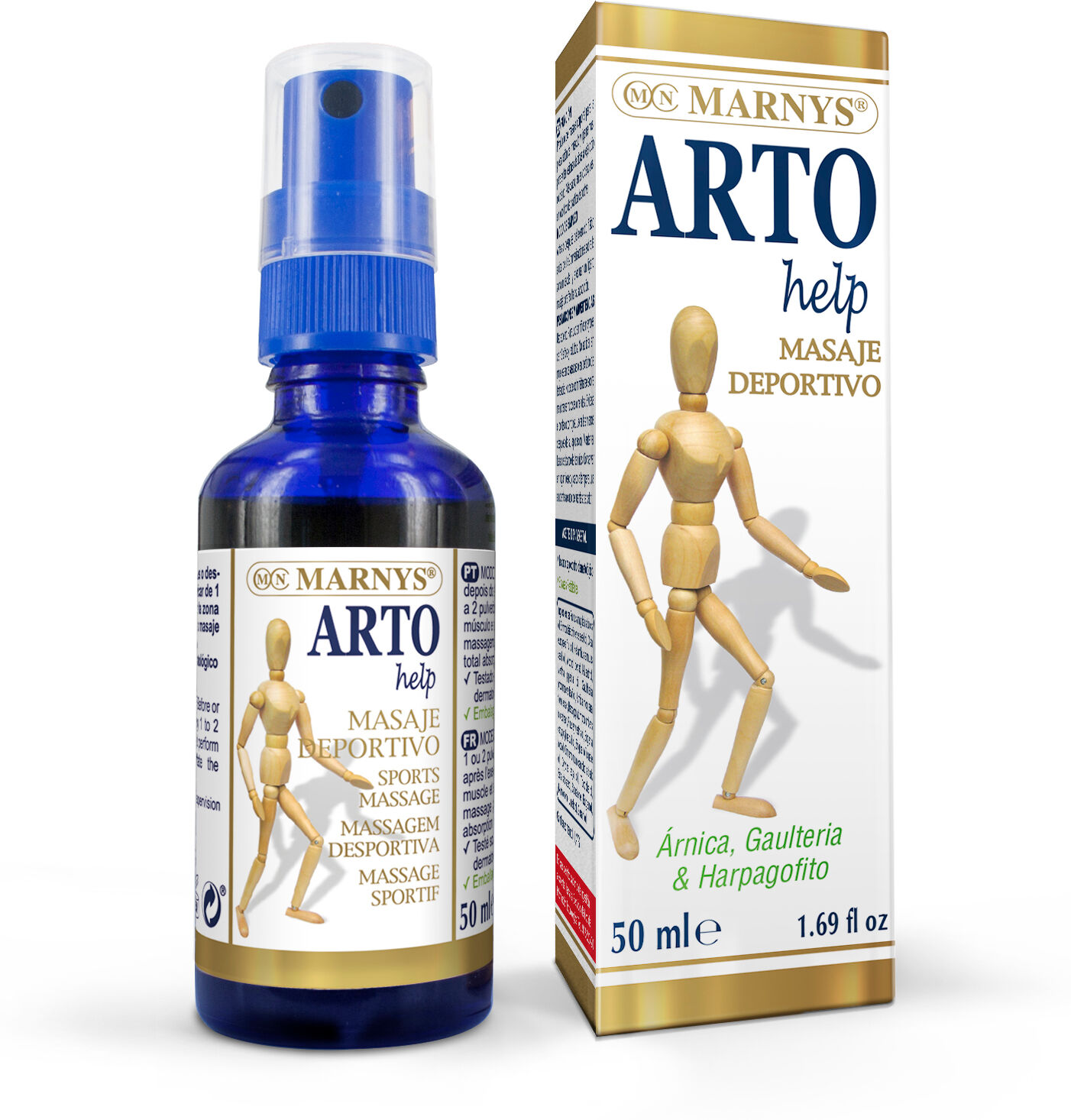 Marnys Artohelp Complex 500 ml bottle with dispenser