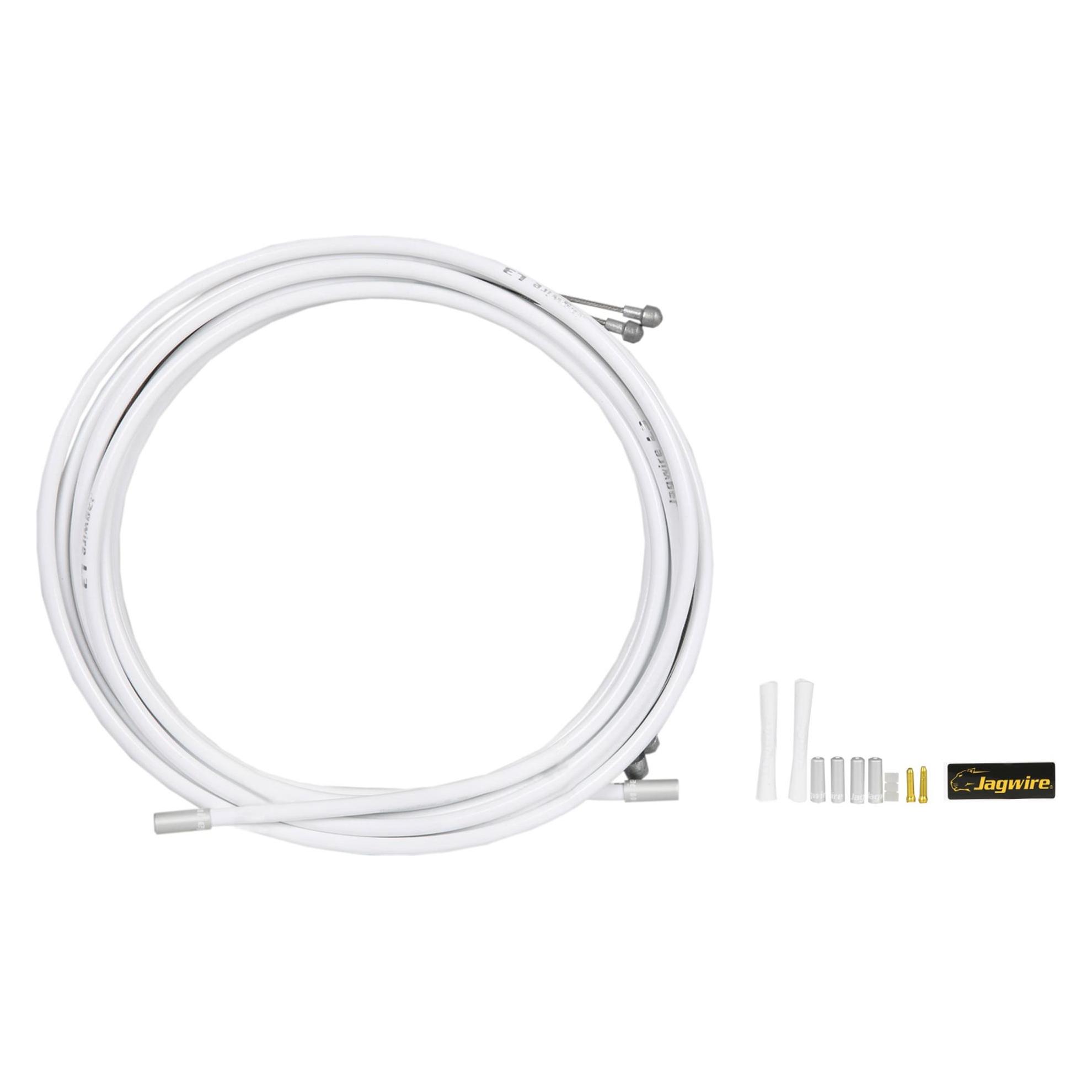 Jagwire Kit Câbles et Gaines Freins HYPER Blanc (JA7516)