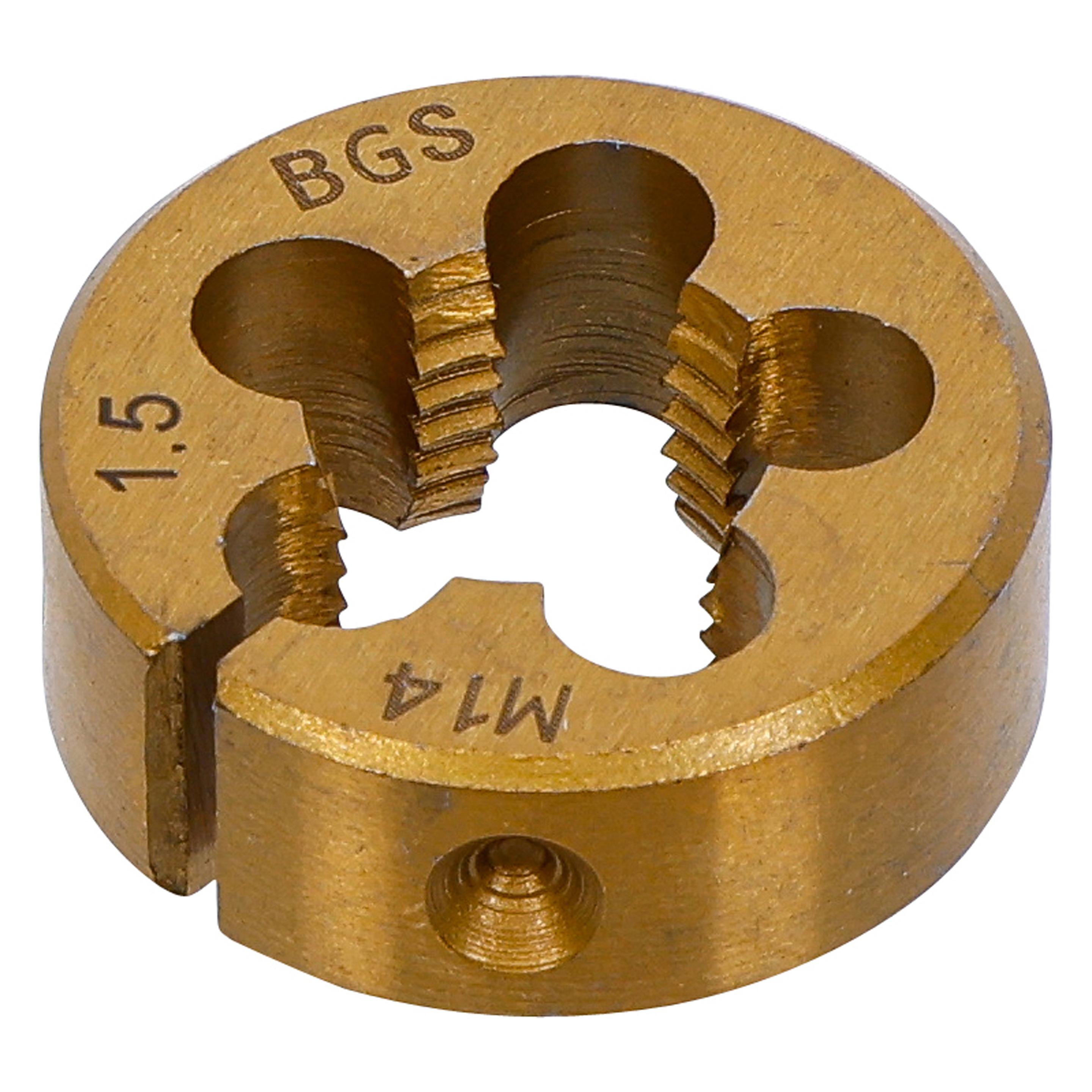 BGS Gewindeschneideisen | M14 x 1,5 x 30 mm (71039-3)