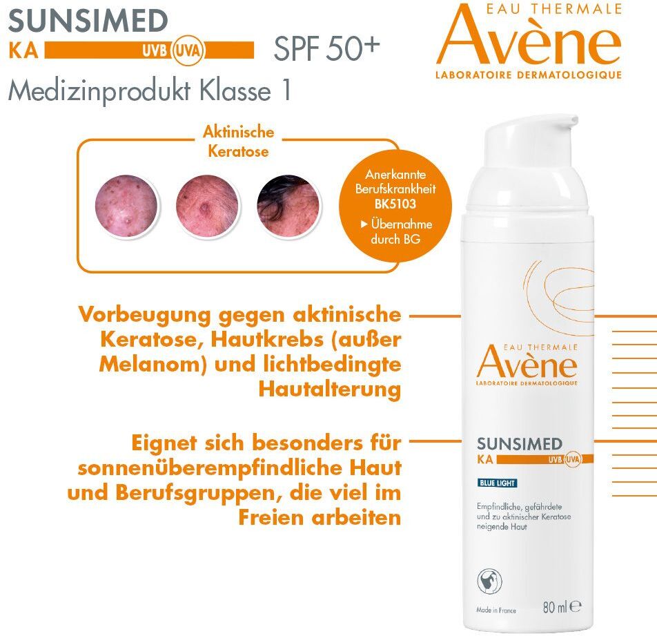 Avene SunsiMed KA Emulsion 80 ml
