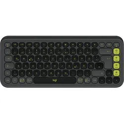 LOGITECH POPIKSW - Tastatur, Bluetooth, schwarz-grün, QWERTZ