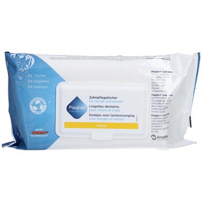 Plaqtiv+ Wipes VET 64 St Tücher
