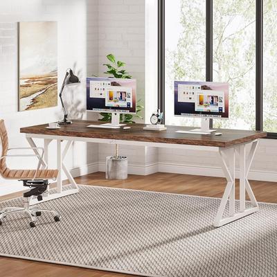 Bluebel 70.8-Inch Executive Desk, Large Computer Office Desk Workstation