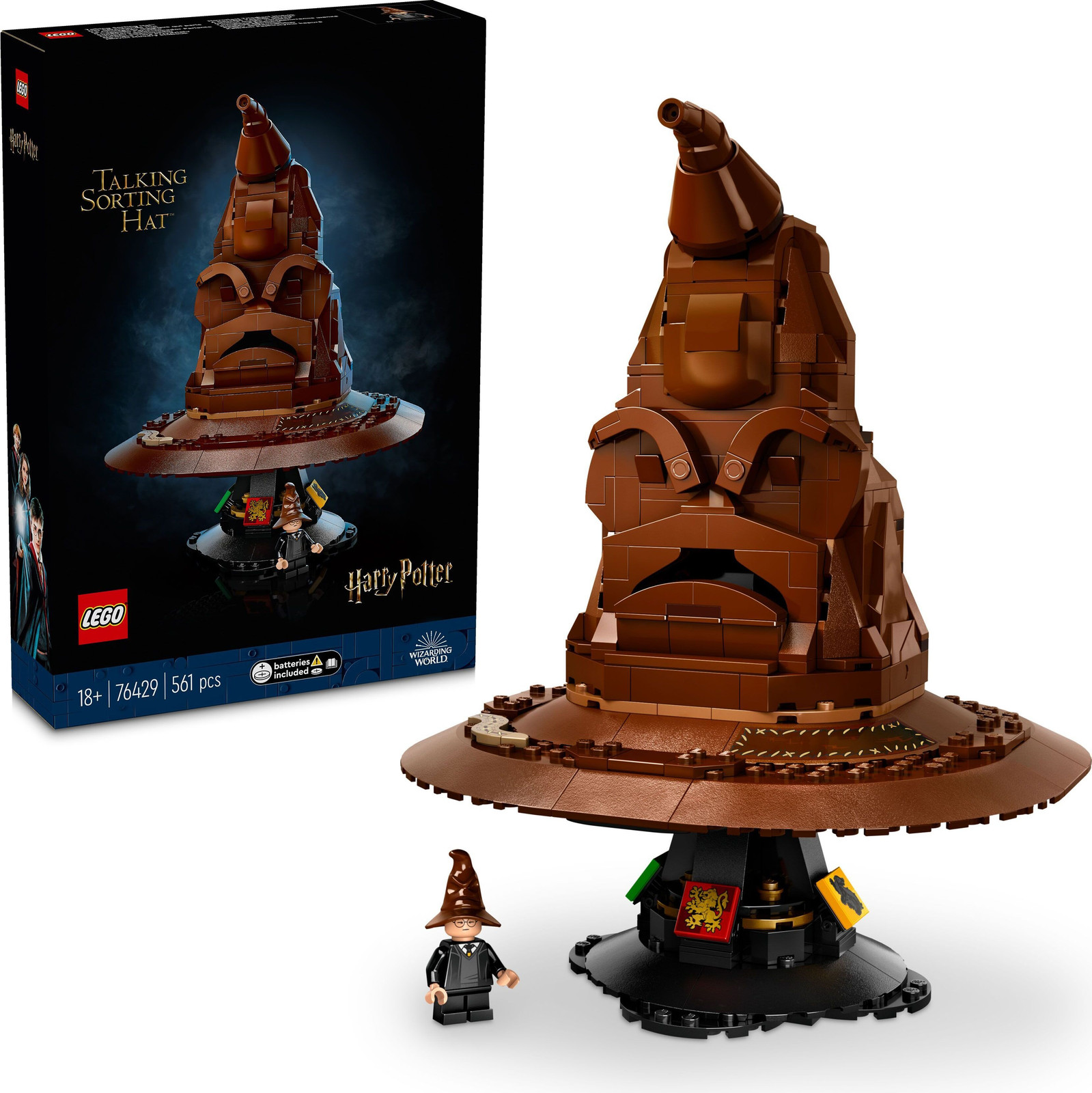 LEGO Harry Potter 76429 Talking Sorting Hat Hogwarts Set