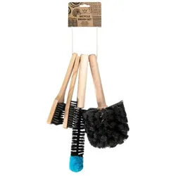 Reinigungsbürste Peaty ́s Bicycle Brush Set  braun/schwarz