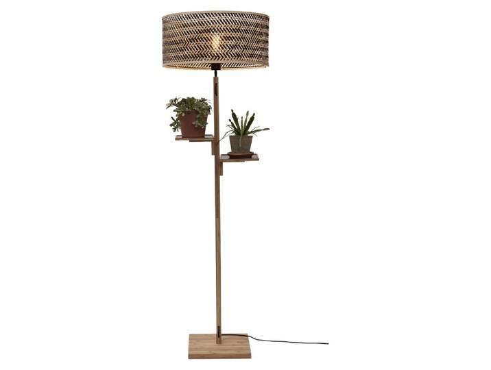 GOOD&MOJO Stehlampe Java Regal 50x22 Schwarz
