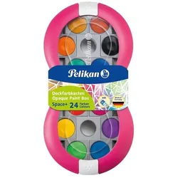 Pelikan Wasserfarbkasten Space+ 24 Farben pink