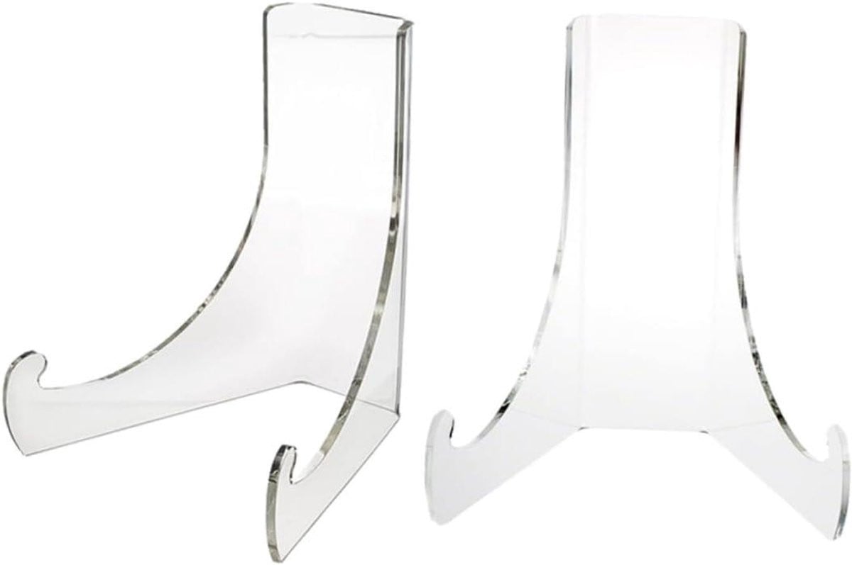 Acryl Displayhouder Bordenstandaard Transparant - 11,5 cm