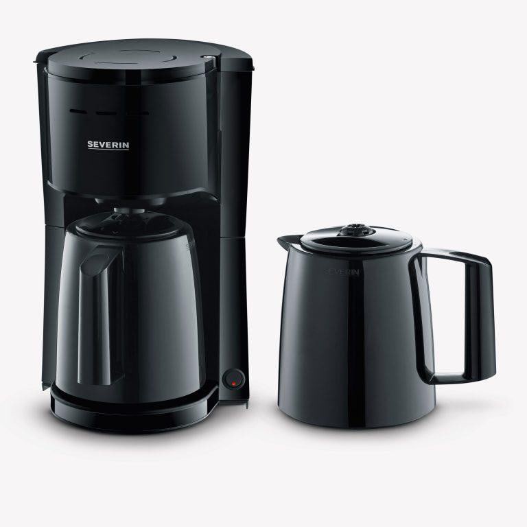 Severin KA 9307 Filterkaffeemaschine 2 Thermokannen schwarz
