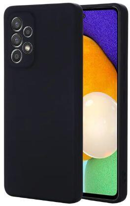 eSTUFF Samsung Galaxy S23 FE MADRID Silicone Cover - Black ES673215-BULK