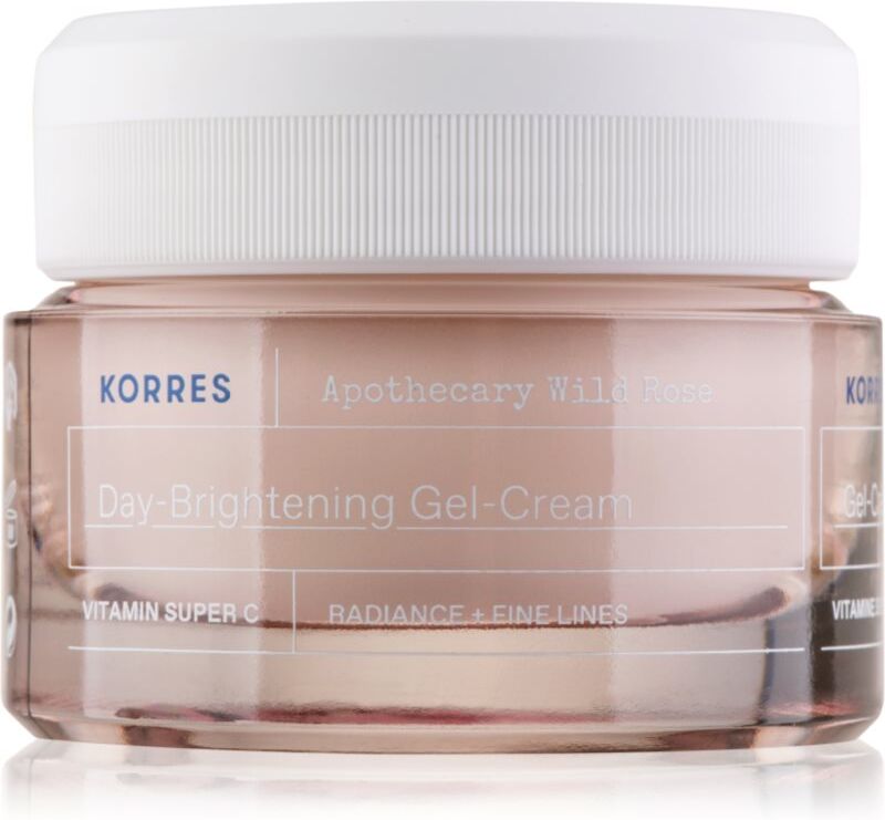 Korres Wild Rose hydratisierende Gel-Creme zur Verjüngung der Gesichtshaut 40 ml