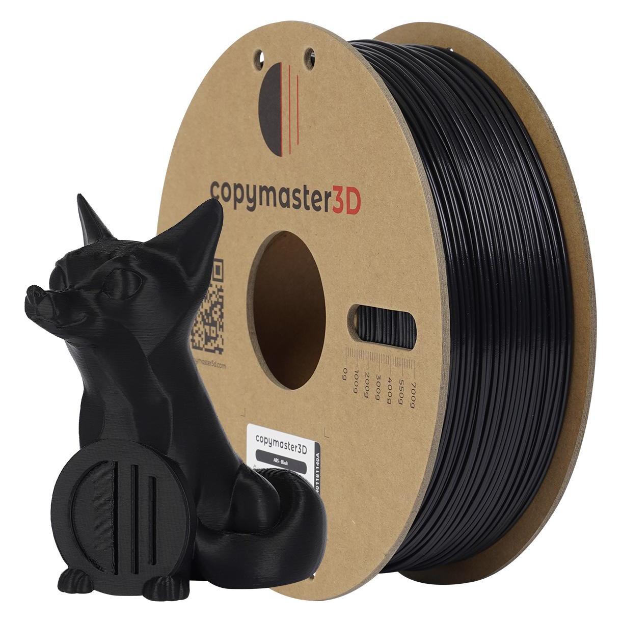 Copymaster3D ABS Filament for 3D Printer, 1.75 mm, White (ABS, 800 g, 1.75 mm) (CM-ABS-002-08-175)
