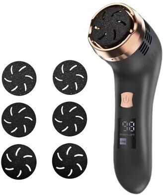 Inspire Essentials SmoothStep Rechargeable Electric Foot Callus Remover With Vacuum a