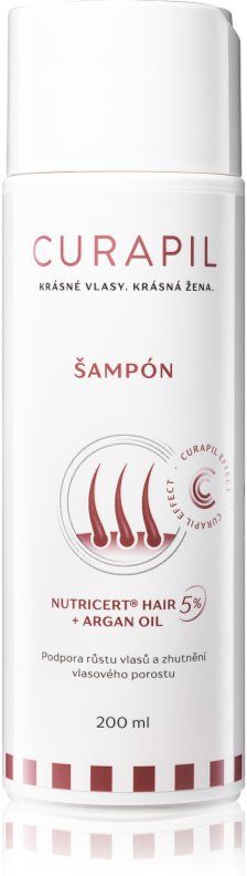 Curapil Shampoo shampoing pour cheveux en perte de densité 200 ml