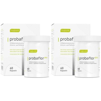Nupure probaflor plus Probiotika Darmgesundh.Kps 2x 2x60 St Kapseln magensaftresistent
