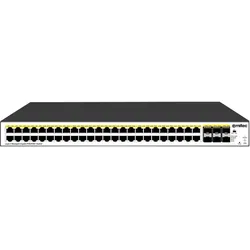 Ernitec Managed L3 - 48 x Gigabit (48 Ports), Netzwerk Switch, Schwarz