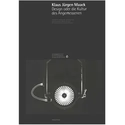 Klaus Jürgen Maack Design oder die Kultur des Angemessenen, Fachbücher
