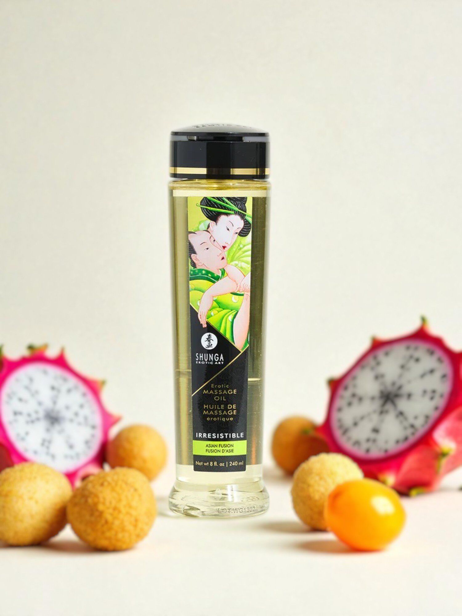 Shunga Huile de massage Fusion d'asie 240 ml