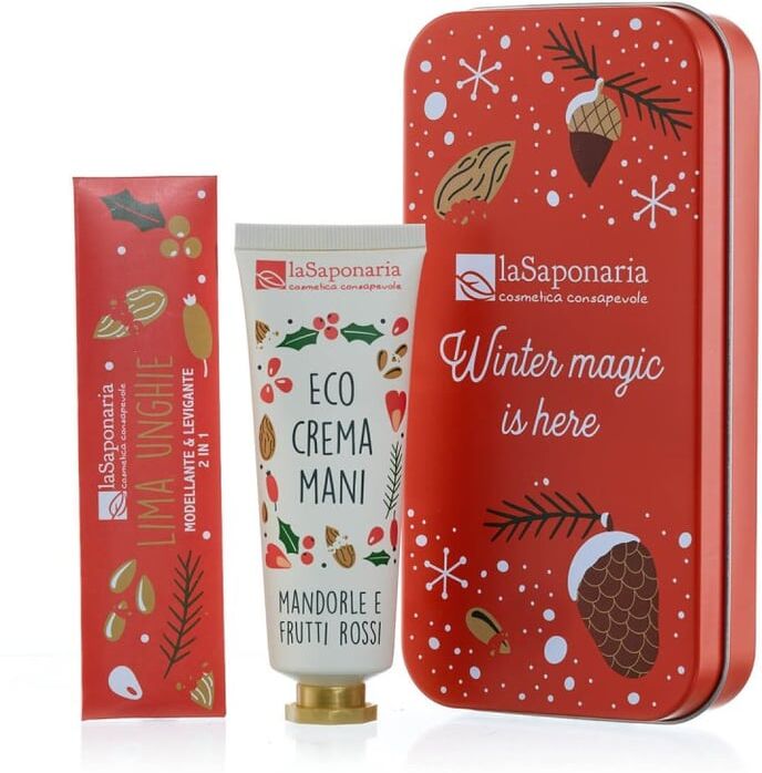 La Saponaria Cofre del Tesoro Crema de Manos + Lima de Uñas