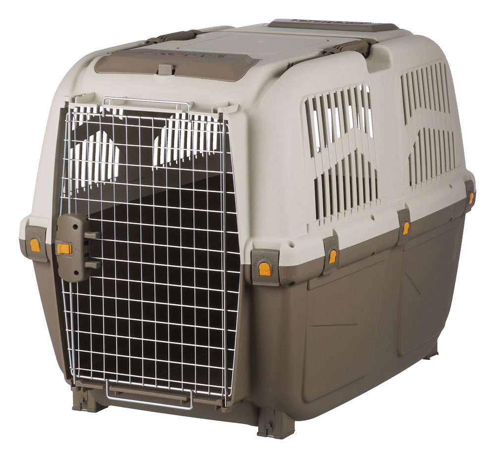 TRIXIEHEIMTIERBEDARF Transportbox Skudo Gr. 6: 70x63x92 cm taupe/sand 08741221