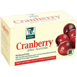 Cranberry Acerola Baders 20 ST