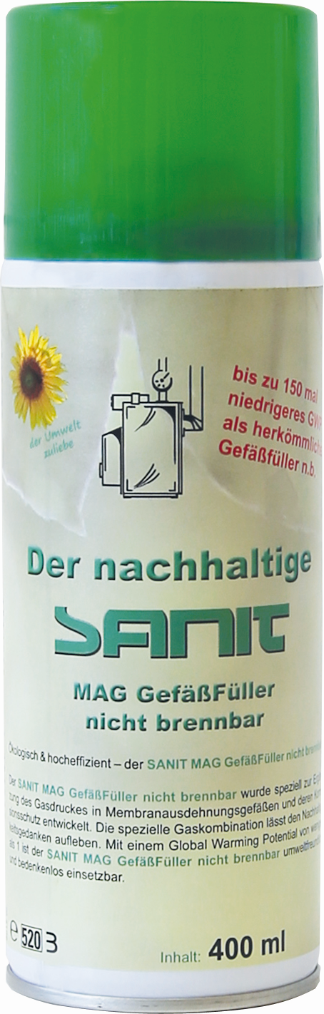 Remplisseur de cuve Sanit 3204 400 ml, ininflammable, bidon