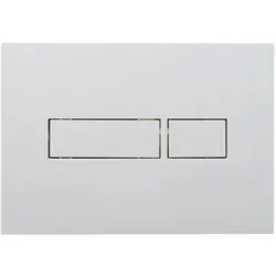 Plieger, Betätigungsplatte, Flair bedieningsplaat dualflush wit (0701189)