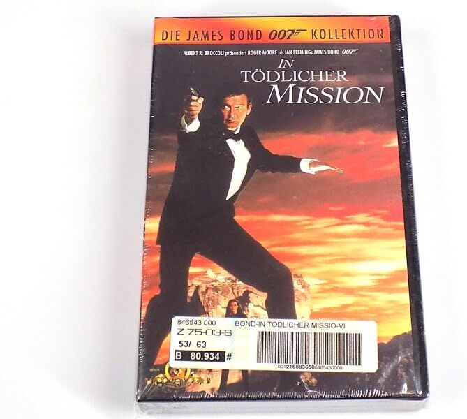James Bond 007 - In tödlicher Mission [VHS] - Preis vom 19.10.2026 19:33:35 h