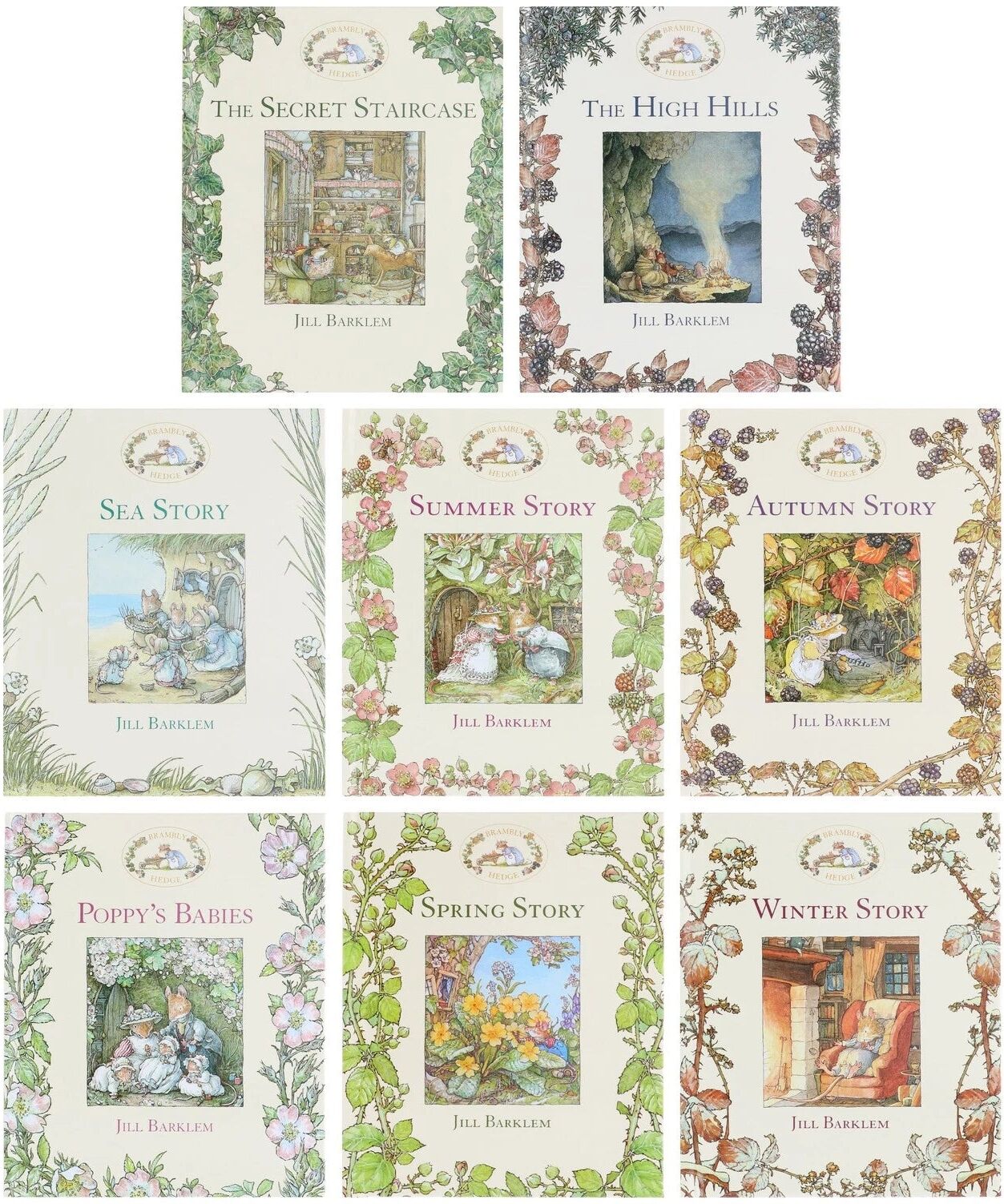 HARPERCOLLINS The Brambly Hedge Library 8 Books Box Set By Jill Barklem