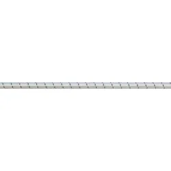 Gummikordel 5mm x 150m weiss/schwarz