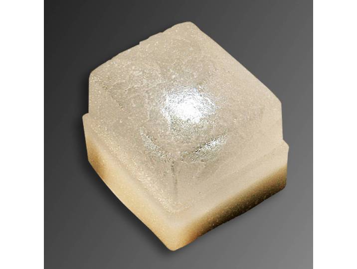 Top Light Pflasterstein Stone Beton mit LED 8 cm, klar / transparent, Kunststoff, Design
