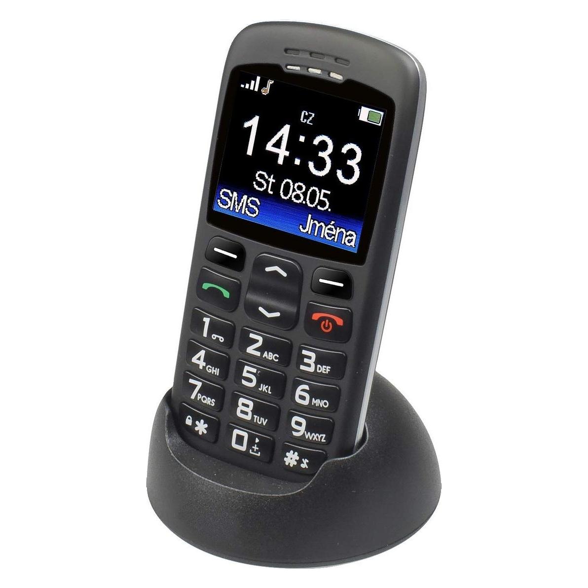 Aligator A670 Senior Äerný + stol.nab. (2.20", 0.30 Mpx) (A670B)