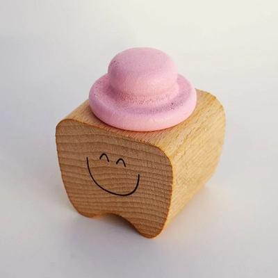 Useful Little Things Wooden Milk Teeth Keepsake Box Baby Memory Storage Organizer pink
