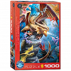 eurographics Puzzle - Drachen Clan von Ann Stokes - 1000 Teile 301054