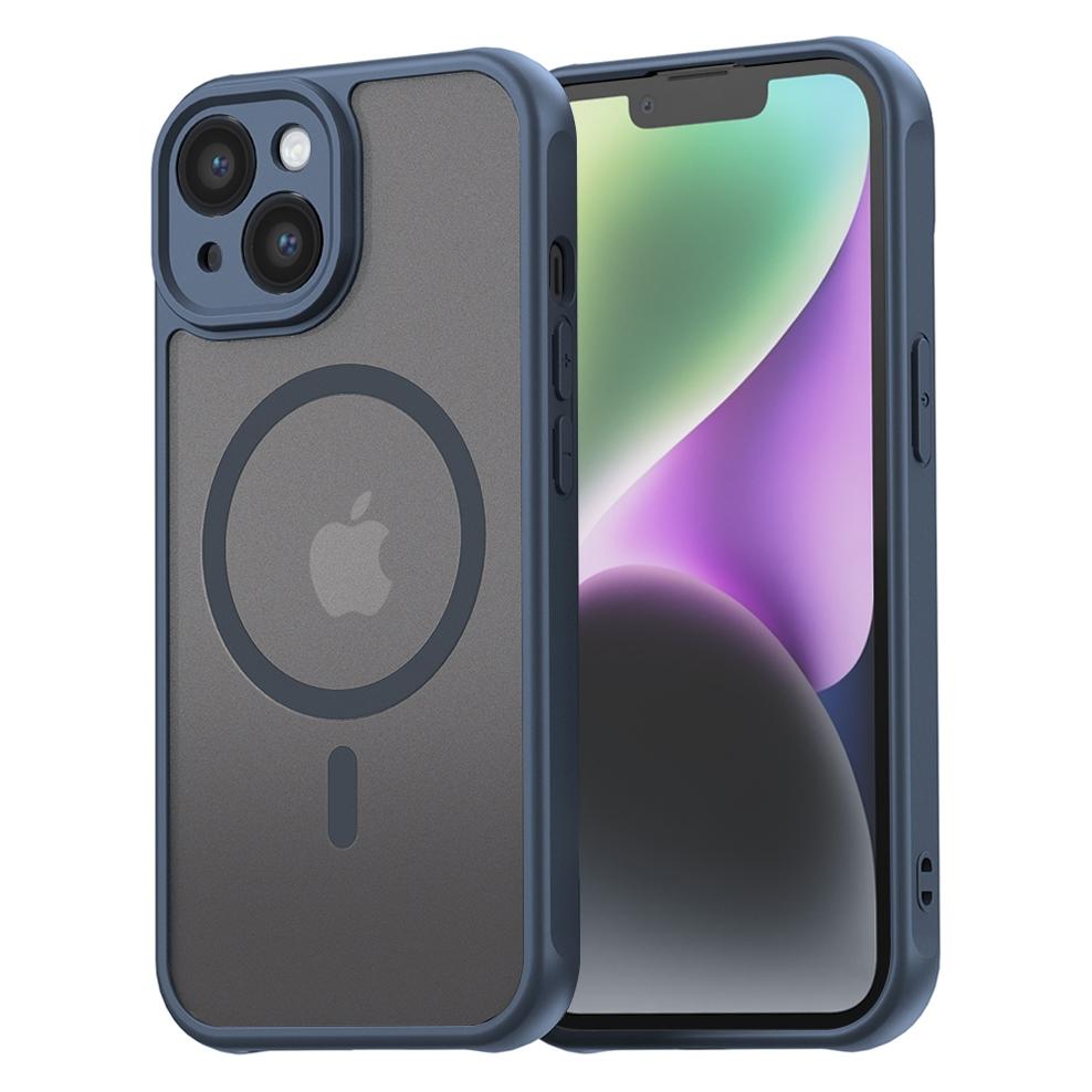 Techsuit - HaloFrost II MagSafe - iPhone 14 - Navy Blue (Apple iPhone 14) (59328988)