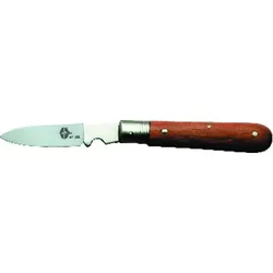 Kabelmesser klappbar 1-teilig Holzgriff