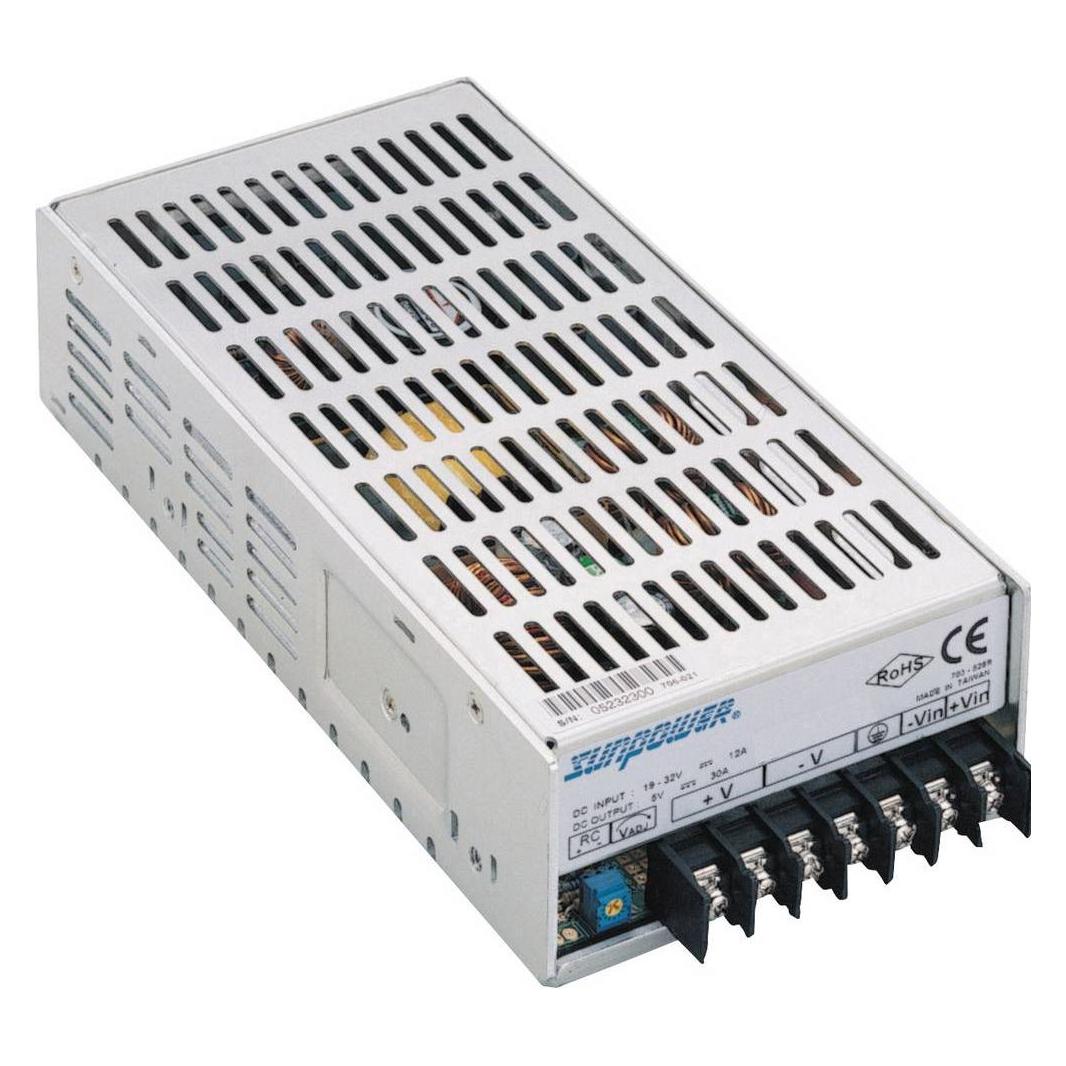 Dehner Elektronik Sunpower DC/DC-Einbaunetzteil 4,2 A 100 W 24 V/DC Stabilisiert SDS 100M-24 (Überspannungsschutzadapter) (SDS 100M-24)