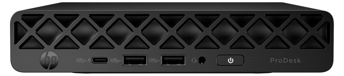 HP ProDesk 4 G1i AI - Mini - Intel Core Ultra 5 225T - Prozessor: Core Ultra 5 - Arbeitsspeicher: 8 GB
