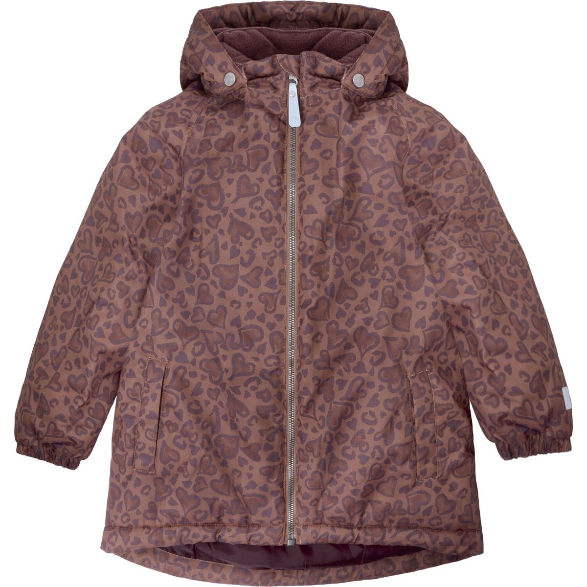 Minymo Winter Jacket AOP burlwood (4330) 128 164406-4330-128